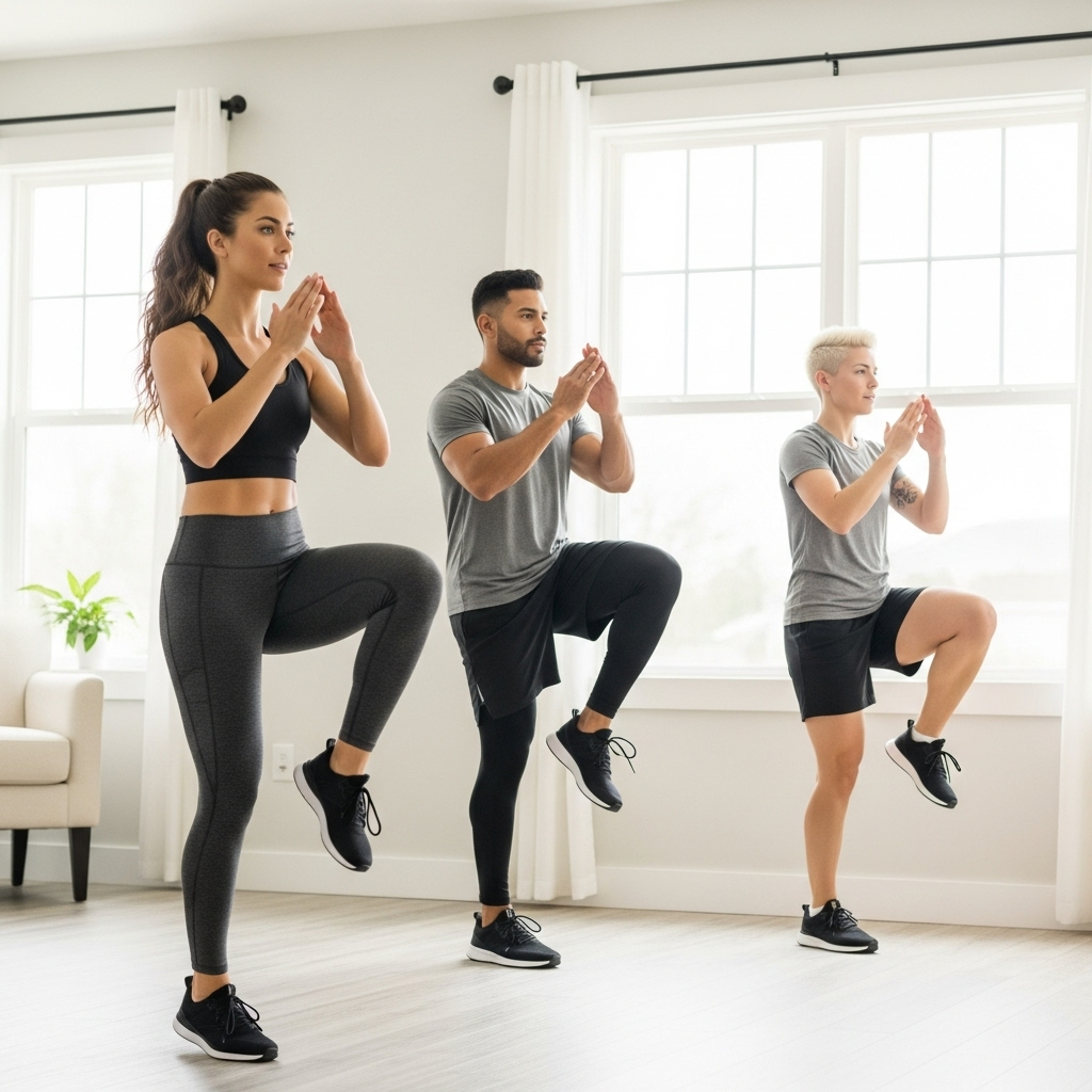 Efektywne cardio w domu: trening bez sprzętu